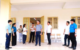 Xã Yên Xuân kiểm tra công tác chuẩn bị các điều kiện phục vụ Kỳ thi tốt nghiệp THPT năm 2026