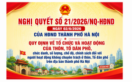 Nghị quyết số 21/2026/NQ-HĐND ngày 02/6/2026 của HĐND Thành phố Hà Nội quy định về tổ chức và hoạt động của thôn, Tổ dân phố trên địa bàn Thành phố Hà Nội