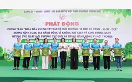 PHƯỜNG DƯƠNG NỘI PHÁT ĐỘNG PHONG TRÀO THI ĐUA HƯỞNG ỨNG NGÀY MÔI TRƯỜNG THẾ GIỚI