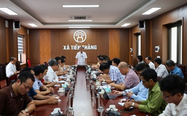 Xã Tiến Thắng tổ chức lấy ý kiến Nhân dân về việc sắp xếp thôn trên địa bàn xã