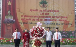 Xã Tiến Thắng: Trọng thể tổ chức Lễ kỷ niệm 85 năm Ngày truyền thống Người cao tuổi Việt Nam và Sơ kết công tác Hội 6 tháng đầu năm 2026