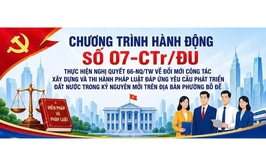 ĐẢNG ỦY PHƯỜNG BỒ ĐỀ TRIỂN KHAI CHƯƠNG TRÌNH HÀNH ĐỘNG SỐ 07-CTr/ĐU VỀ ĐỔI MỚI CÔNG TÁC XÂY DỰNG VÀ THI HÀNH PHÁP LUẬT