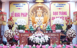 Chùa Trăm Gian khai pháp khóa An cư kết hạ Phật lịch 2570 và kỷ niệm 10 năm thành lập Hạ trường Trăm Gian