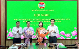 Hội nông dân xã Bát Tràng tổ chức hội nghị bầu bổ sung Ủy viên BCH, BTV và Chủ tịch Hội nông dân xã khóa I, nhiệm kỳ 2025-2030