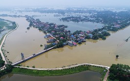 Hà Nội yêu cầu các xã, phường chủ động ứng phó lũ lên trên các sông