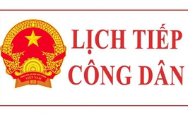 THÔNG BÁO: Thay đổi lịch tiếp công dân ngày 10/6/2026