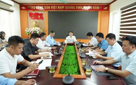 Lãnh đạo xã Thuận An kiểm tra và làm việc với Công ty Phúc Thịnh về công tác quản lý đất đai