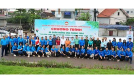 MTTQ Việt Nam xã Sơn Đồng ra quân hưởng ứng phong trào “Toàn dân chung tay bảo vệ môi trường, vì Thủ đô canh - sạch - đẹp” - ngày môi trường thế giới 05/6