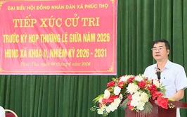 HĐND xã Phúc Thọ tiếp xúc cử tri trước kỳ họp thường lệ giữa năm 2026