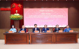 Xã Thanh Trì: Dự trực tuyến hội nghị Hà Nội đánh giá một năm vận hành bộ máy của hệ thống chính trị và chính quyền địa phương hai cấp