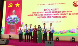 Phường Hà Đông quyết tâm thực hiện mô hình tổ chức chính quyền địa phương 2 cấp tinh gọn, hoạt động hiệu năng, hiệu lực, hiệu quả