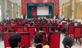 UBND XÃ LIÊN BẠT TỔ CHỨC HỘI NGHỊ TUYÊN TRUYỀN PHỔ BIẾN, GIÁO DỤC PHÁP LUẬT: LUẬT ĐẤT ĐAI NĂM 2024 VÀ LUẬT HTX SỬA ĐỔI NĂM 2023