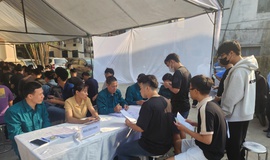 Phường Định Công tổ chức khám sơ tuyển sức khỏe nghĩa vụ quân sự 
năm 2025
