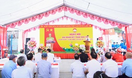Ngày Hội Đại Đoàn kết toàn Dân tộc khu dân cư Thôn 5 xã Song Phương