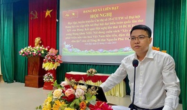 ĐẢNG UỶ XÃ LIÊN BẠT TỔ CHỨC HỘI NGHỊ HỌC TẬP, QUÁN TRIỆT, TUYÊN TRUYỀN CHỈ THỊ 35-CT/TW VỀ ĐẠI HỘI ĐẢNG CÁC CẤP, TIẾN TỚI ĐHĐB LẦN THỨ XIV CỦA ĐẢNG