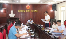 HĐND huyện giám sát công tác giao, quản lý, sử dụng biên chế tại một số cơ quan, đơn vị