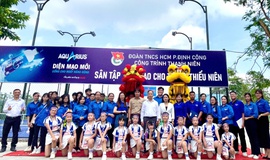 Đoàn Thanh niên Cộng sản Hồ Chí Minh Phường Định Công Tổ Chức Khánh Thành Công Trình Thanh Niên Chào Mừng kỷ niệm 70 năm ngày Giải phóng Thủ đô (10/10/1954-10/10/2024)