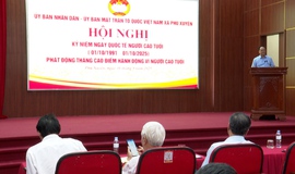 Phú Xuyên: Kỷ niệm Ngày Quốc tế Người cao tuổi và Phát động Tháng hành động vì người cao tuổi