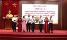 HỘI NGHỊ  GẶP MẶT NHÂN KỶ NIỆM 95 NĂM NGÀY TRUYỀN THỐNG NGÀNH TỔ CHỨC XÂY DỰNG ĐẢNG , CÔNG TÁC DÂN VẬN, VĂN PHÒNG CẤP UỶ VÀ 77 NĂM NGÀNH TRUYỀN THỐNG NGÀNH KIỂM TRA CỦA ĐẢNG