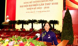 Đại hội Đảng bộ thành phố Hà Nội lần thứ 18 tiến hành phiên trù bị