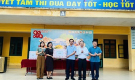 Xã Thanh Trì: Đem Trung thu yêu thương đến với học sinh Trường Dạy trẻ Khuyết tật
