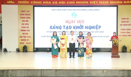 Hội Liên hiệp phụ nữ (LHPN) phường Long Biên tổ chức “Ngày hội khởi nghiệp sáng tạo” năm 2025.