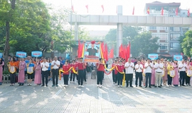 Sôi động ngày hội thể thao Định Công