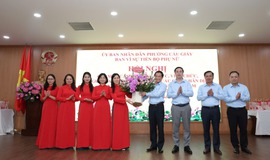 Phường Cầu Giấy gặp mặt cán bộ, công chức, viên chức, người lao động nữ cơ quan nhân kỷ niệm 95 năm ngày thành lập Hội Liên hiệp Phụ nữ Việt Nam và 15 năm ngày Phụ nữ Việt Nam