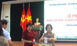 Quỹ Vì người nghèo phường Giảng Võ đạt hơn 1,3 tỷ đồng
