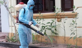 Phường Phương tổ chức tổng vệ sinh môi trường, diệt bọ gây và phun hóa chất diệt muỗi trưởng thành chủ đông phòng , chống bệnh Sốt xuất huyết lần 2 năm 2025