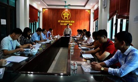HỘI NGHỊ TRIỂN KHAI ĐÔN ĐỐC, PHÂN CÔNG NHIỆM VỤ LỄ KHAI MẠC ĐẠI HỘI TDTT XÃ HỒNG VÂN LẦN THỨ NHẤT NĂM 2025