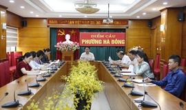 HĐND phường Hà Đông giao ban công tác quý III/2025