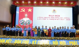 Đại hội Công đoàn phường Hà Đông lần thứ I, nhiệm kỳ 2025- 2030