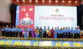Đại hội Công đoàn phường Hà Đông lần thứ I, nhiệm kỳ 2025- 2030 thành công tốt đẹp