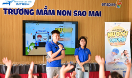 TRƯỜNG MẦM NON SAO MAI PHỐI HỢP NHA KHOA LẠC VIỆT INTECH KIDS TỔ CHỨC CHƯƠNG TRÌNH
