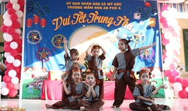 Sôi nổi chương trình “Vui Tết Trung thu” năm 2025 tại  Trường Mầm non An Phú A ( xã Mỹ Đức)