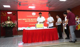 ỦY BAN MTTQ XÃ HOÀ XÁ TỔ CHỨC PHÁT ĐỘNG ỦNG HỘ ĐỒNG BÀO BỊ THIỆT HẠI DO BÃO SỐ 10 (BUALOI) GÂY RA