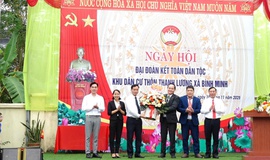 Thôn Thanh Lương xã Bình Minh tổ chức Ngày hội Đại đoàn kết toàn dân tộc
