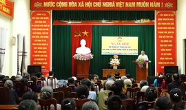 Thôn Thanh Thần xã Bình Minh tưng bừng ngày hội đại đoàn kết toàn dân tộc