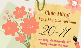 SÔI NỔI CÁC HOẠT ĐỘNG CHÀO MỪNG NGÀY NHÀ GIÁO VIỆT NAM 20/11