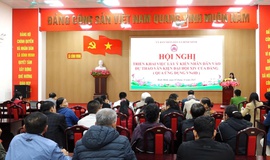 UBND xã Bình Minh tổ chức hội nghị triển khai lấy ý kiến Nhân dân trên ứng dụng VNeID đối với dự thảo văn kiện Đại hội XIV của Đảng