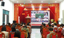 Bình Minh tham dự trực tuyến Hội nghị tổng kết công tác phòng, chống tham nhũng, lãng phí, tiêu cực nhiệm kỳ Đại hội XIII của Đảng