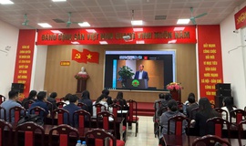 XÃ BÌNH MINH THAM DỰ TẬP HUẤN TRỰC TUYẾN
VỀ KÊ ĐƠN ĐIỆN TỬ VÀ BÁN THUỐC THEO ĐƠN
