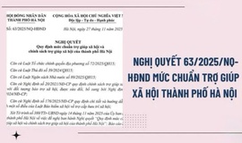 Nghị quyết số 63/2025/NQ-HĐND và các chính sách an sinh xã hội trên địa bàn xã Bình Minh