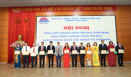 Phường Long Biên tổng kết phong trào thi đua năm 2025, phát động phong trào thi đua năm 2026