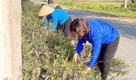 Xã Bình Minh tổ chức ra quân tổng vệ sinh môi trường