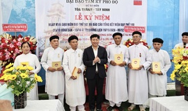HỌ ĐẠO CAO ĐÀI HÒA XÁ - HƯƠNG SƠN KỶ NIỆM 101 NĂM NGÀY HOẰNG KHAI ĐẠI ĐẠO