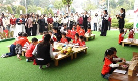 Trường Mầm non Thanh Cao tổ chức chuyên đề phát triển chương trình giáo dục theo hướng nâng cao năng lực nhận thức cho trẻ