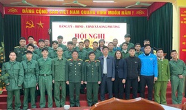 ĐẢNG UỶ-HĐND-UBND-UB MTTQ XÃ SONG PHƯƠNG GẶP MẶT ĐỘNG VIÊN CÁC QUÂN NHÂN XUẤT NGŨ VÀ GIAO NHIỆM VỤ CHO CÁC QUÂN NHÂN NHẬP NGŨ NĂM 2025.