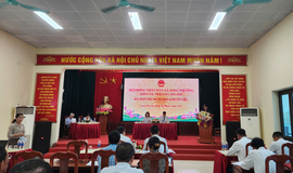 Hội đồng nhân dân xã Song Phương khóa XX, nhiệm kỳ 2021-2026 tổ chức kỳ họp chuyên đề